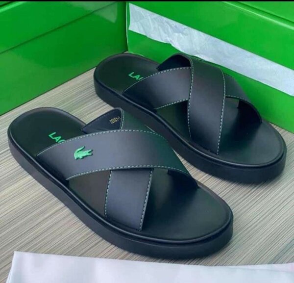 Mens Lacoste slippers