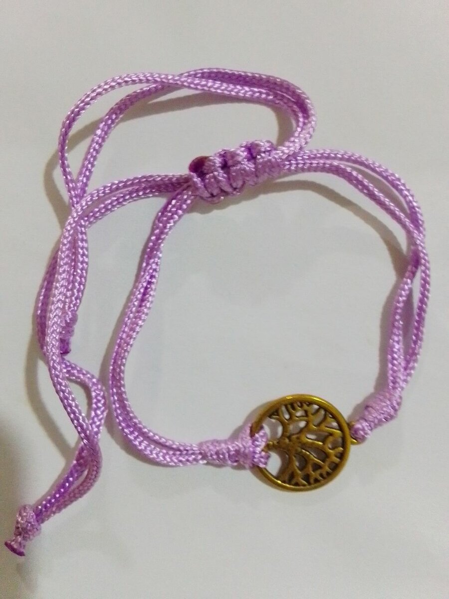 Bracelet Arbre de Vie Violet
