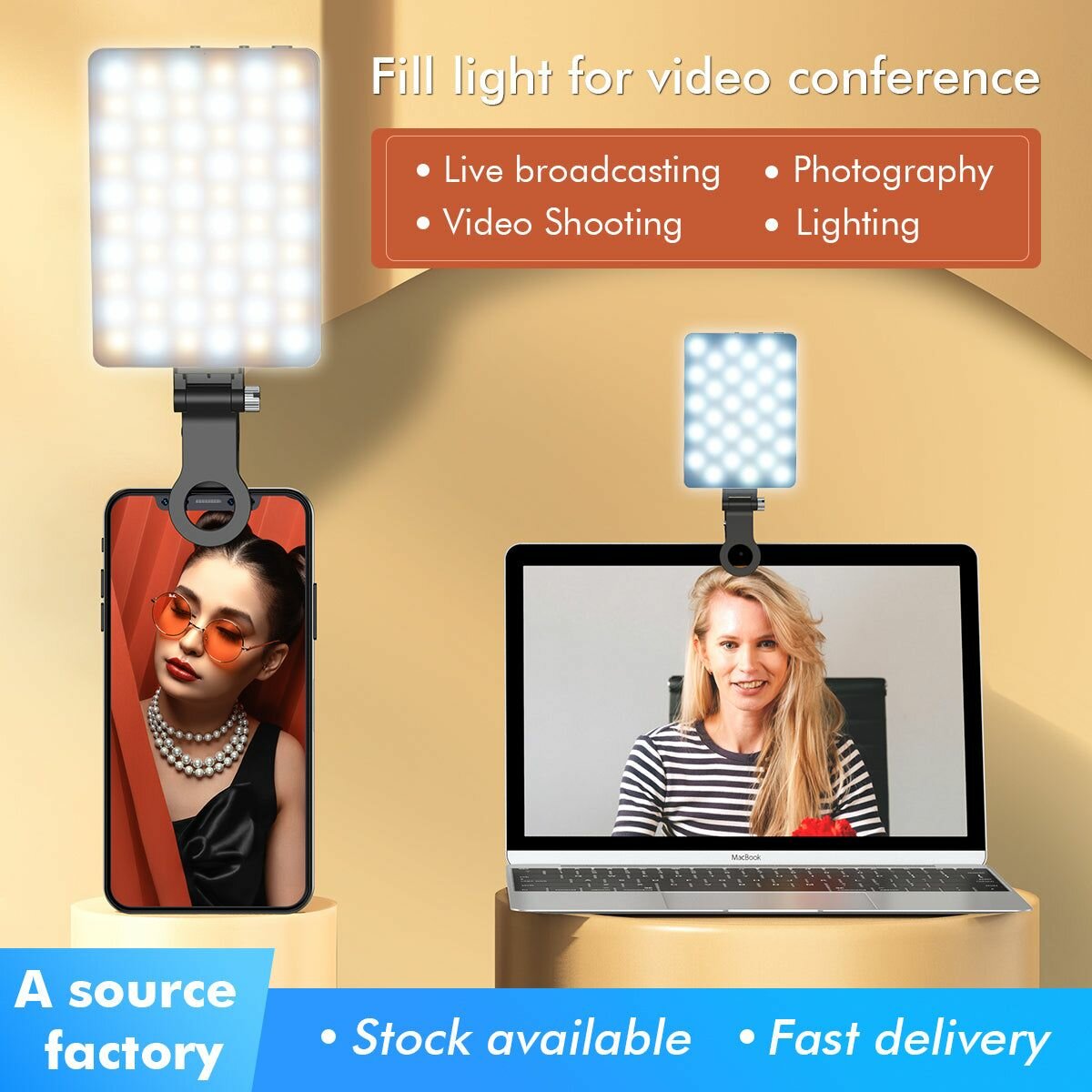 Amazon Viral LED Mobile Light - Enhance Your Photos & Videos