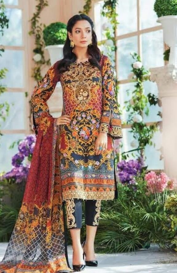 3 piece suit lawn