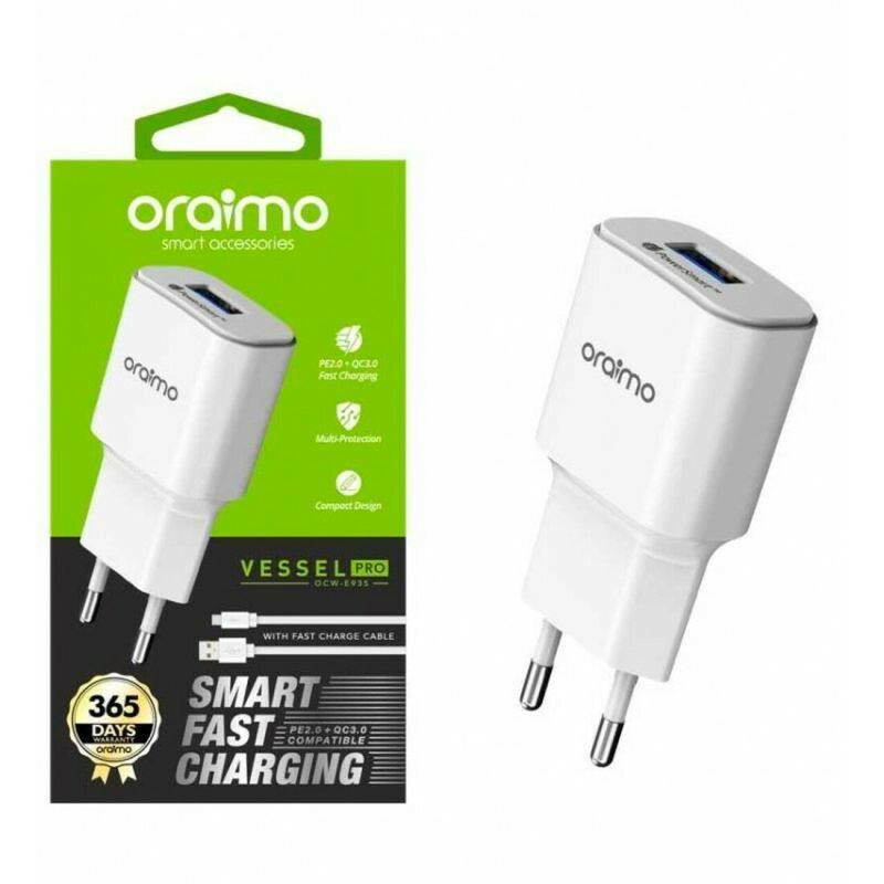 Chargeur Oraimo USB-C