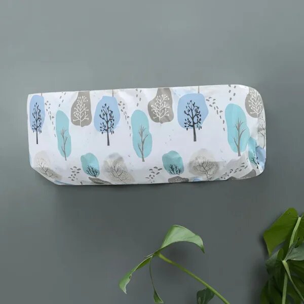 AC Protective Dust Cover - Cute Cartoon Printing for Air