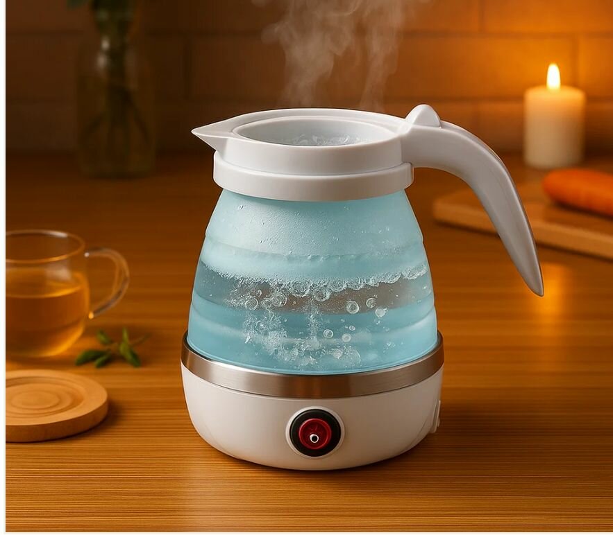 Bouilloire électrique pliable compacte