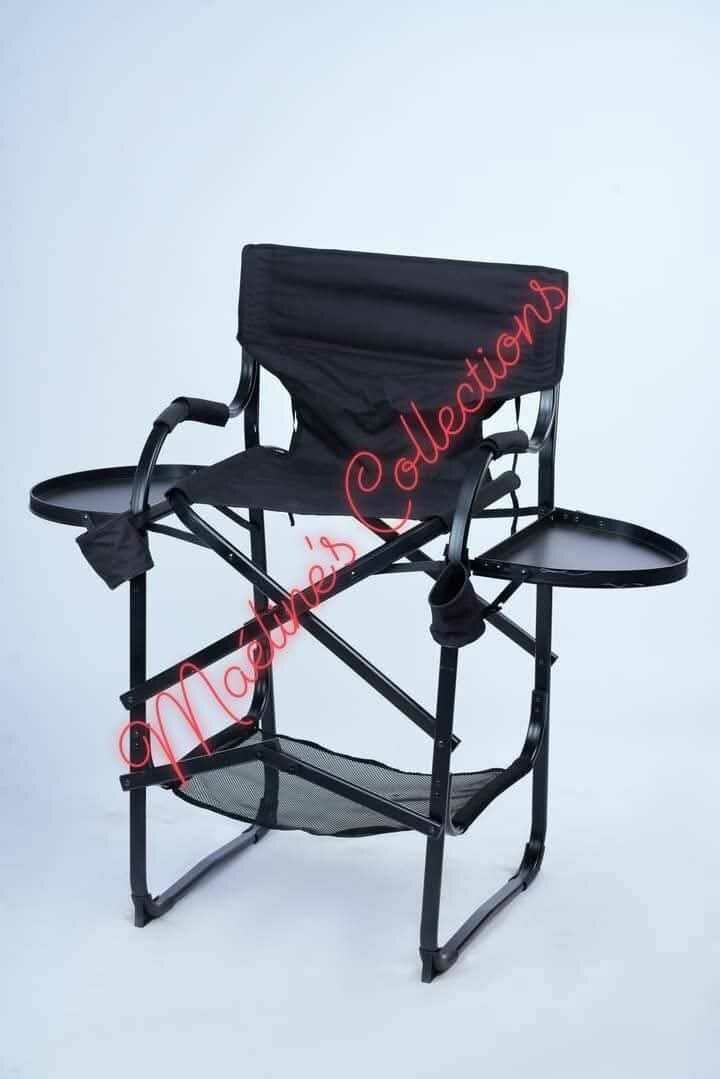 Chaise de maquilleur portable