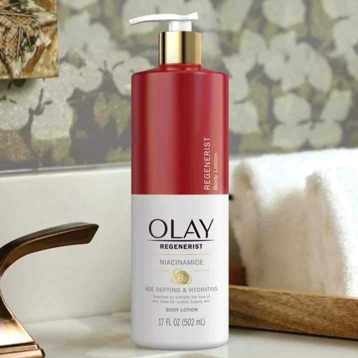 Olay Age Defying Hydrating Niacinamide Hand Body Lotion