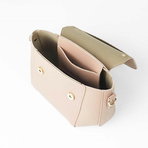 Chic Pink Crossbody Bag For Woman