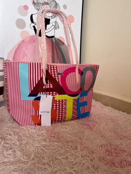 Sac fourre-tout Lacoste coloré