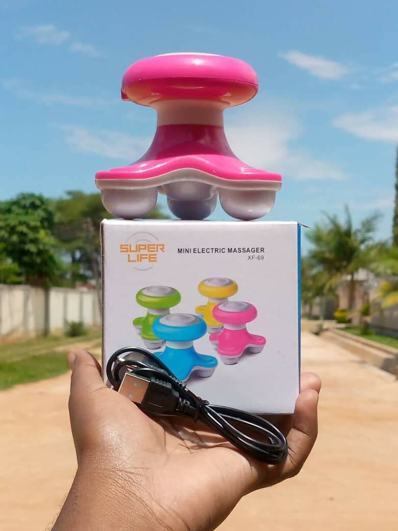 Portable electric massagers