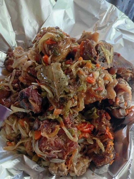 Poisson poulet braisés