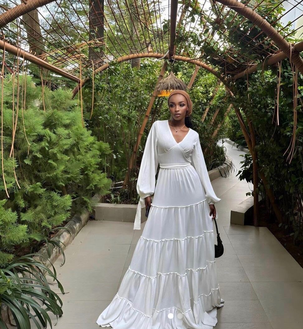 Robe longue élégante femme