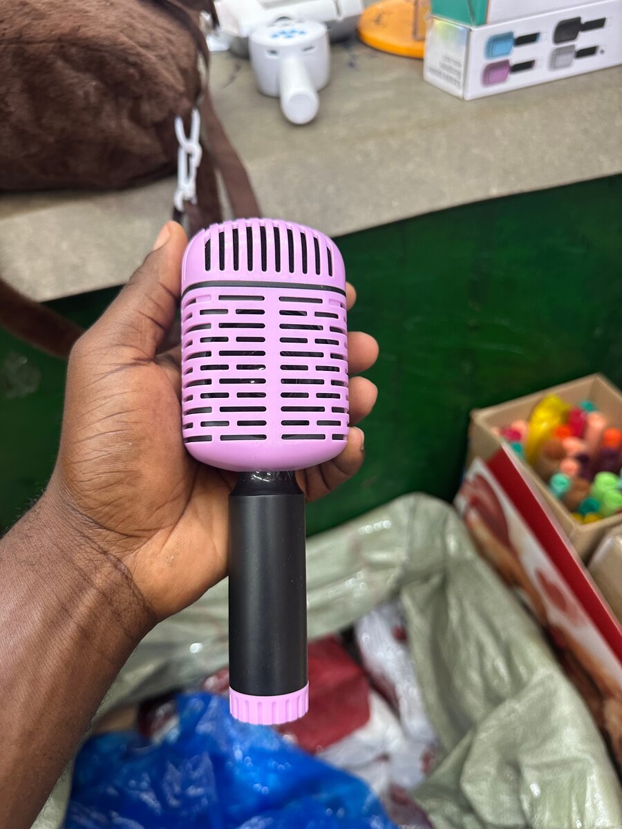 Microphone karaoké enfant