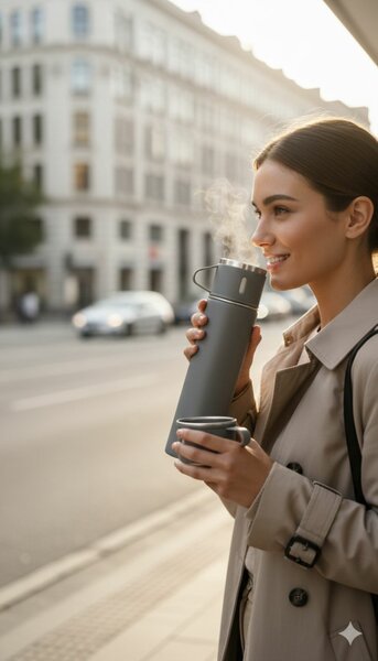 Thermos à Café Isotherme Moderne