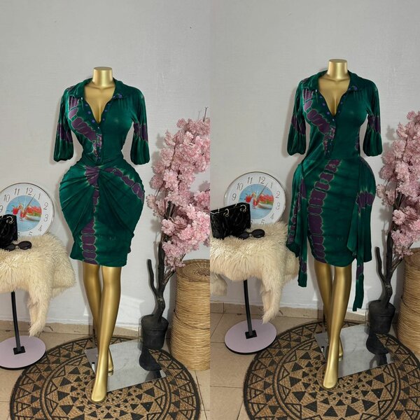 Robe élégante en soie