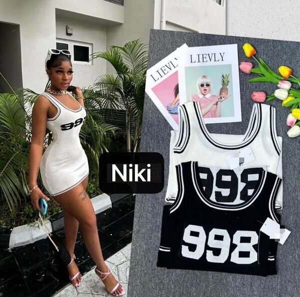 Robe moulante "998" tendance