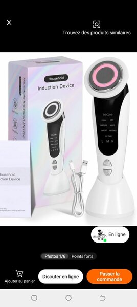 Appareil de massage du visage