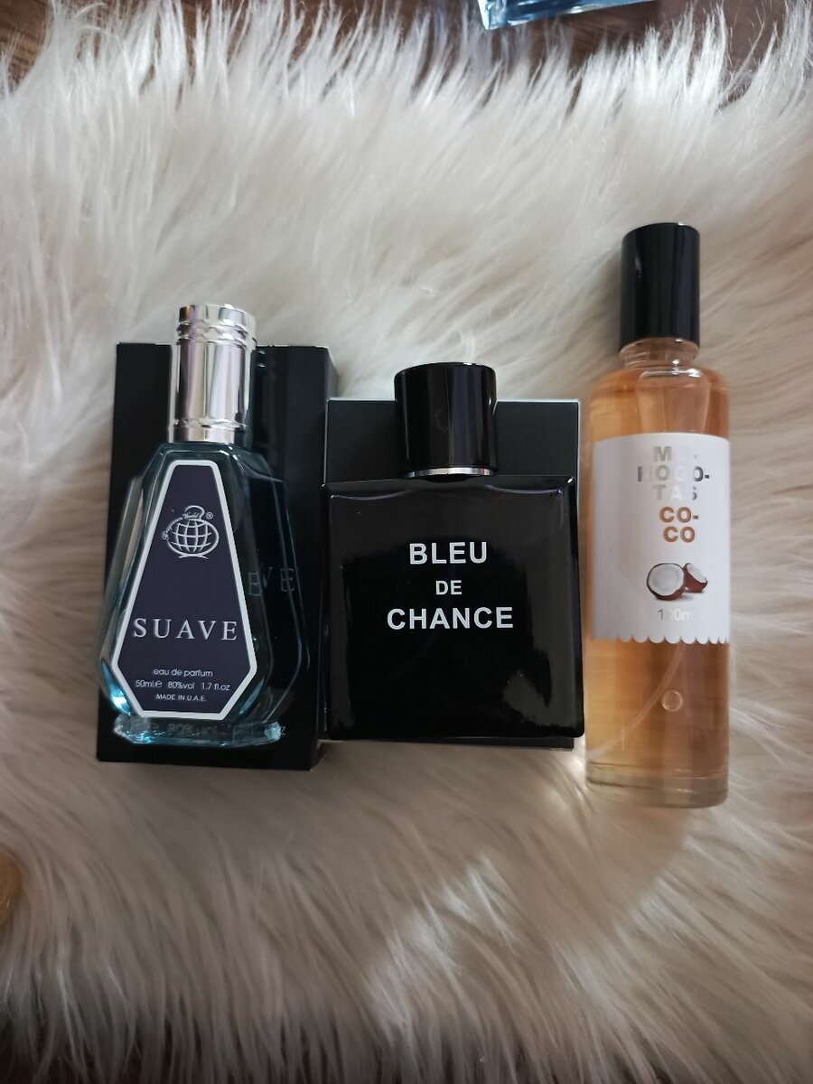 Suave perfume combo