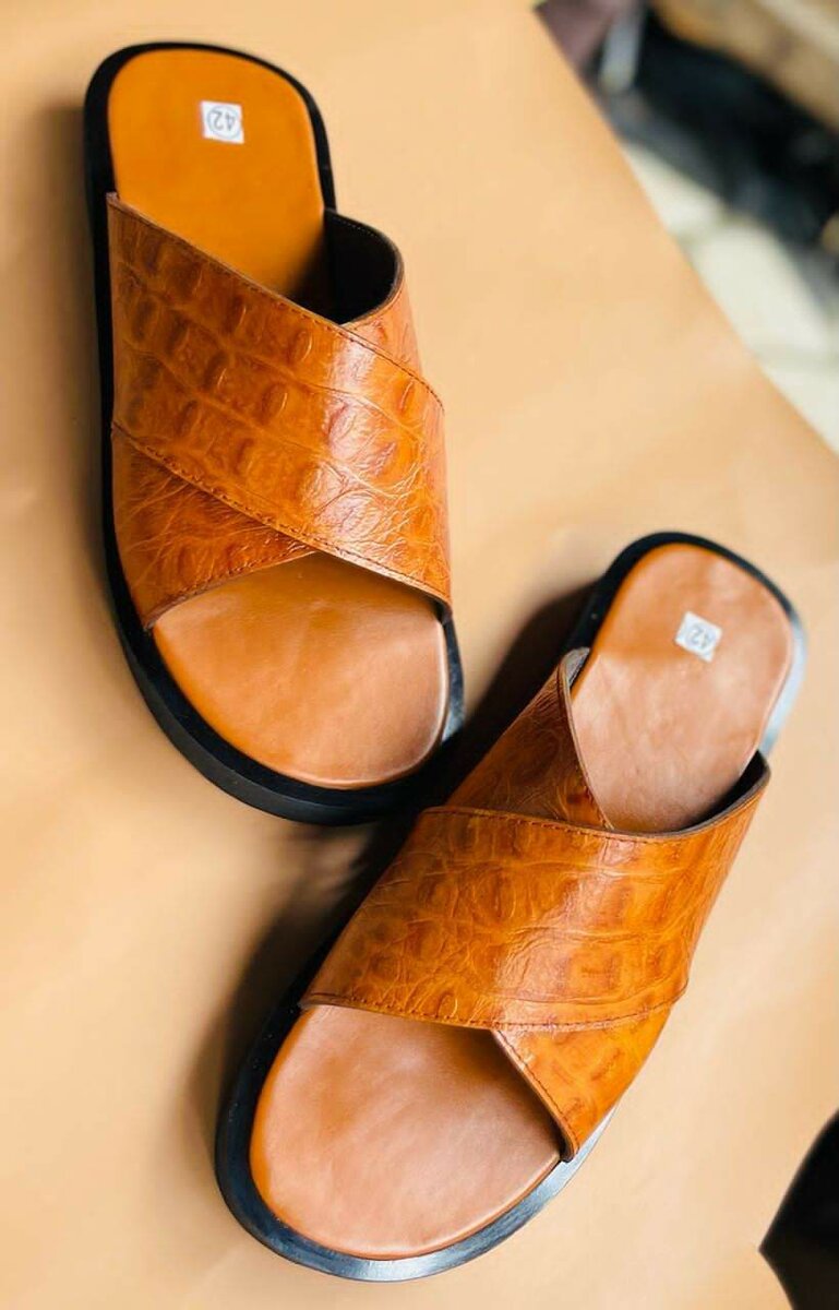 Sandales en cuir pour homme