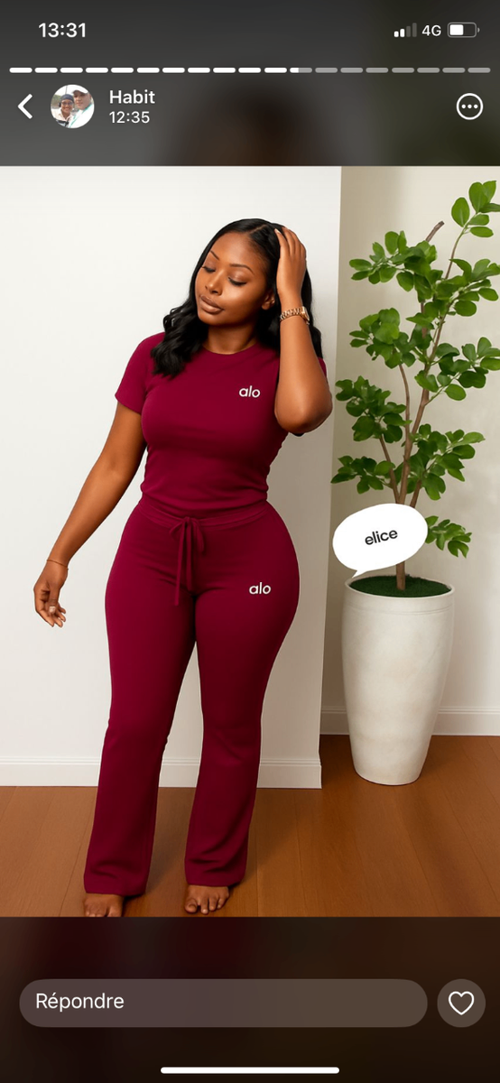 Ensemble sport femme tendance