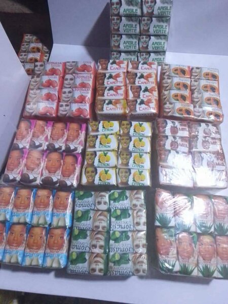 Savon gommage pour le visage