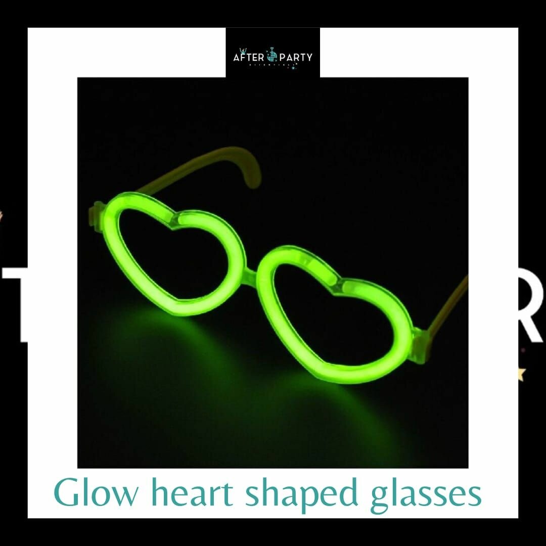 Glow glasses (party)