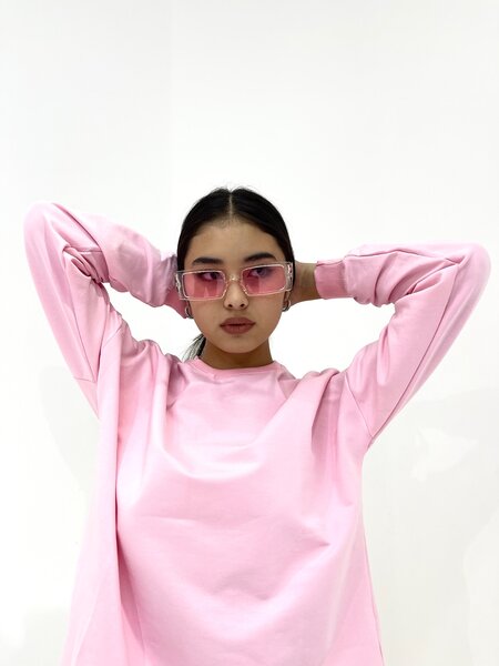 Свитшот розовый