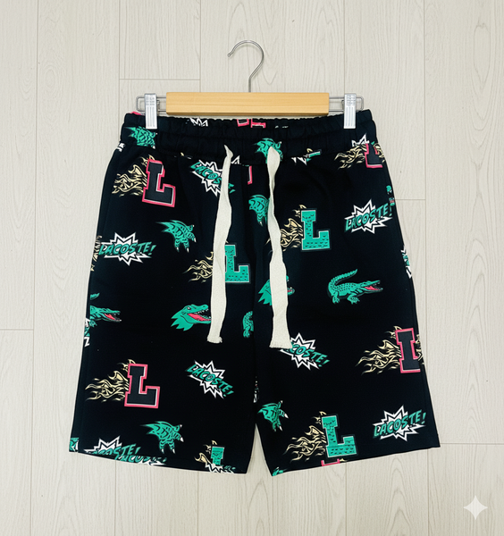 Shorts Lacoste imprimé crocodile