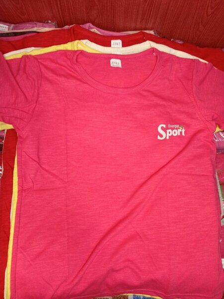 T-shirts en Coton de Sport Unisex