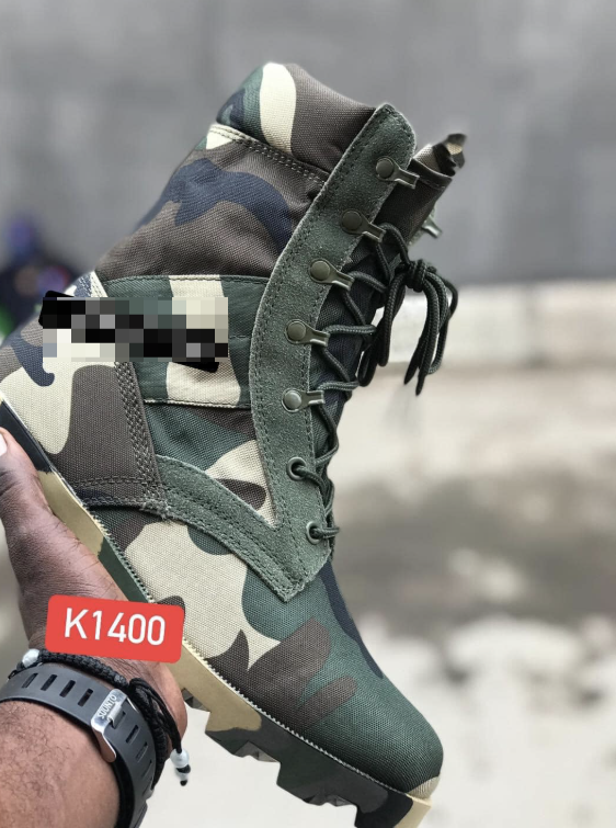 Jungle and delta combat boots