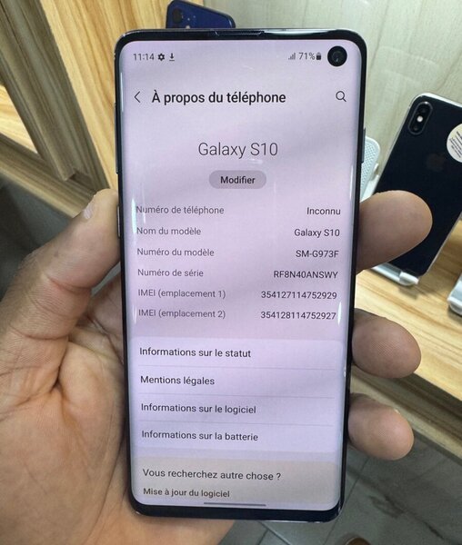 Samsung Galaxy S10 Black 128GB