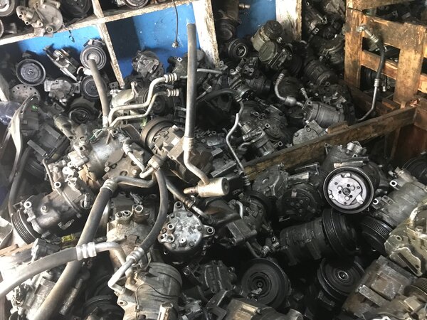 A/C Compressor and Condenser (All AC parts)