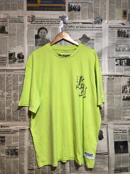 T-shirt vert fluo