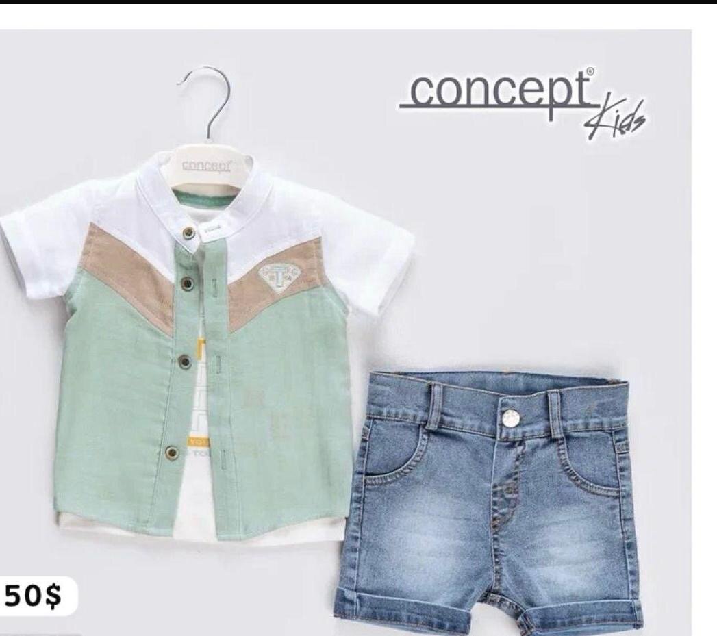 Ensemble été garçon stylé