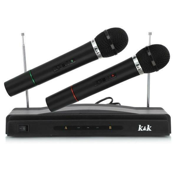Microphones Wireless Dual 