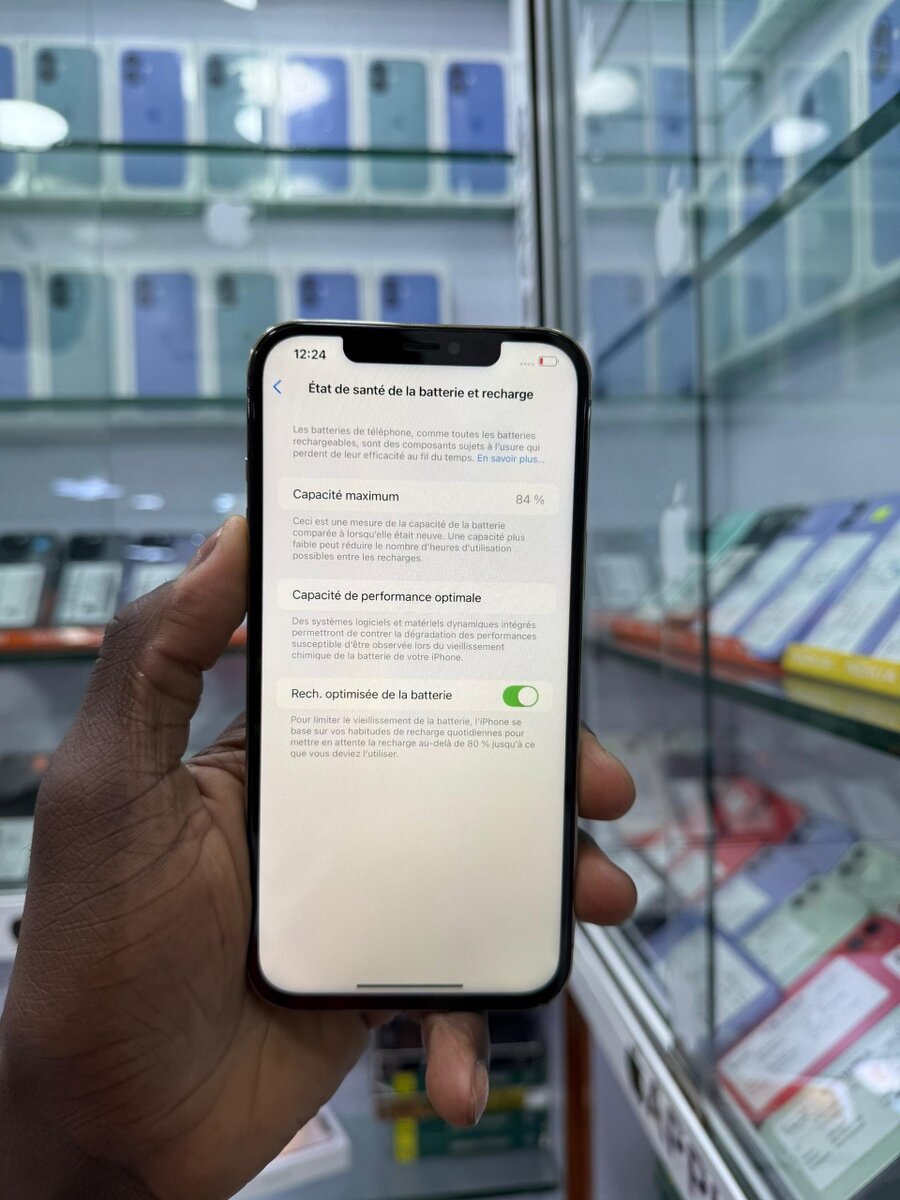 12 pro max 128 Go couleur doré