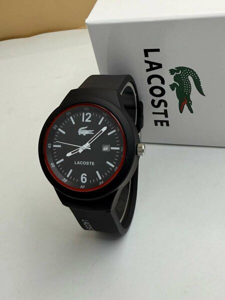 MONTRE LACOSTE EN SILICONE GOMME