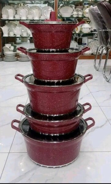 12 pcs nonstick cookware set