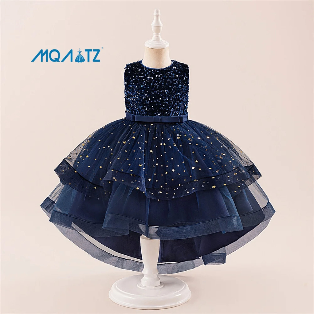 Robe Fille Élégante Pailletée