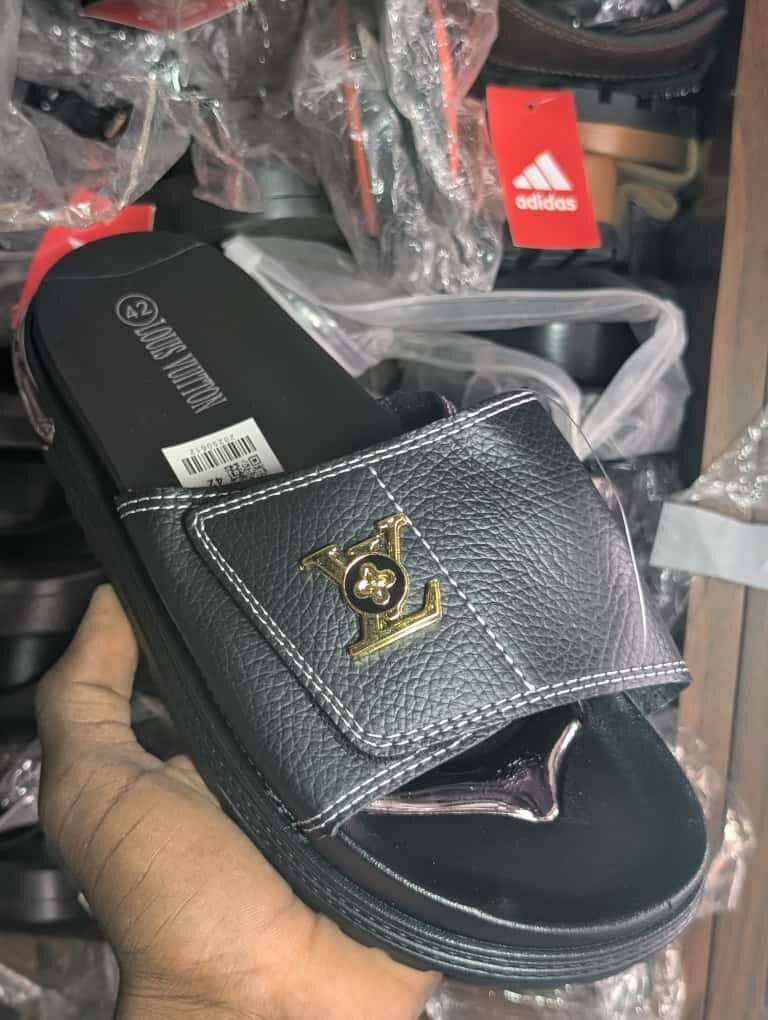 Mules en cuir pour hommes