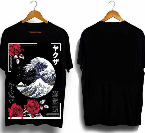 T-shirt graphique japonais