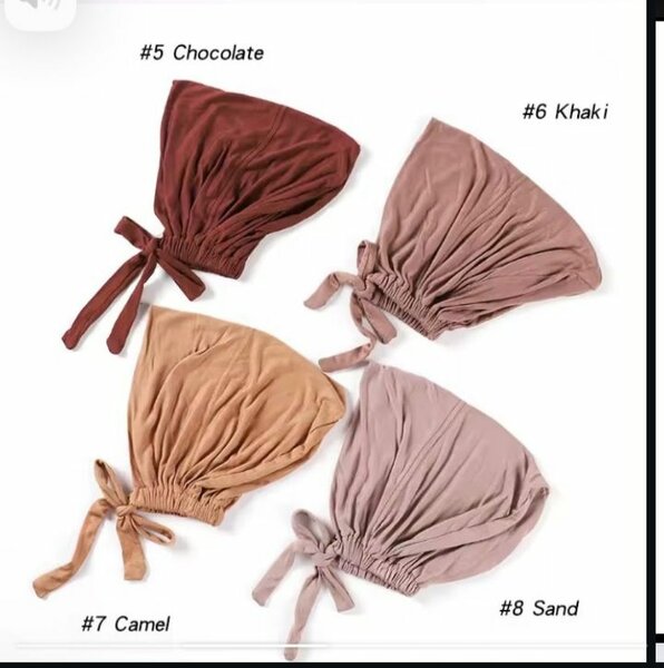 Bonnet Hijab Turban - Multicouleurs