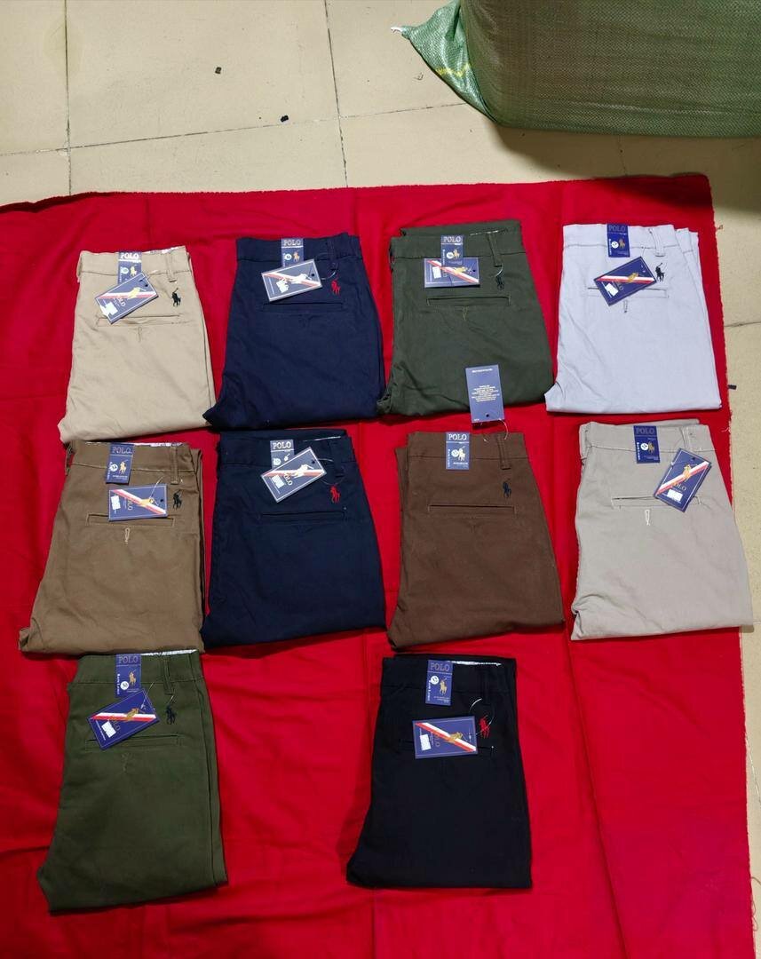 Pantalons Chino Classiques Homme