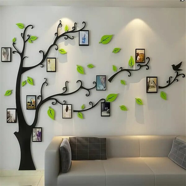 Autocollants 3D Arbre Décoration Auto-adhésifs