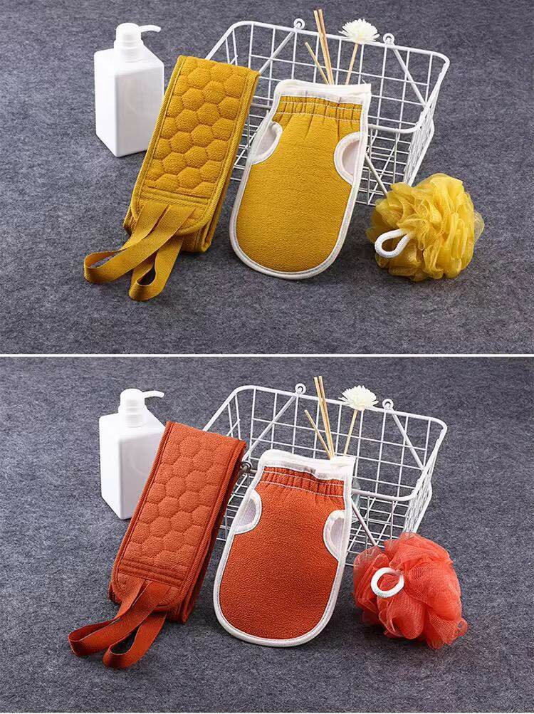 Gant de bain exfoliant