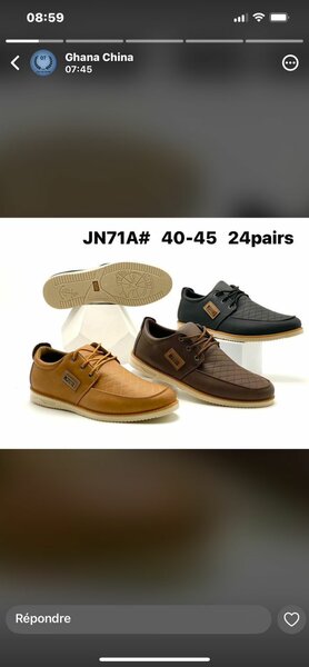 Chaussures décontractées homme élégantes