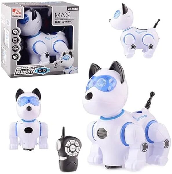 Robot chien interactif télécommandé