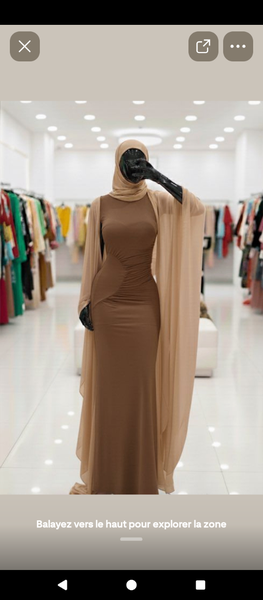 Ensemble robe et cape