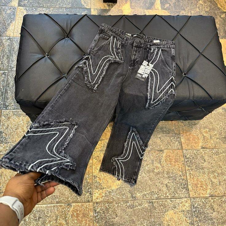 Jeans tendance déchirés