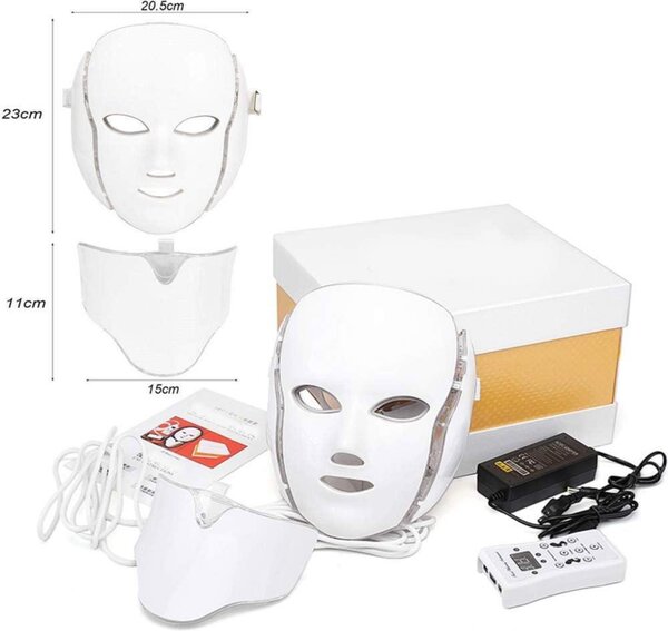 masque de visage 7 Couleur - LED Masque