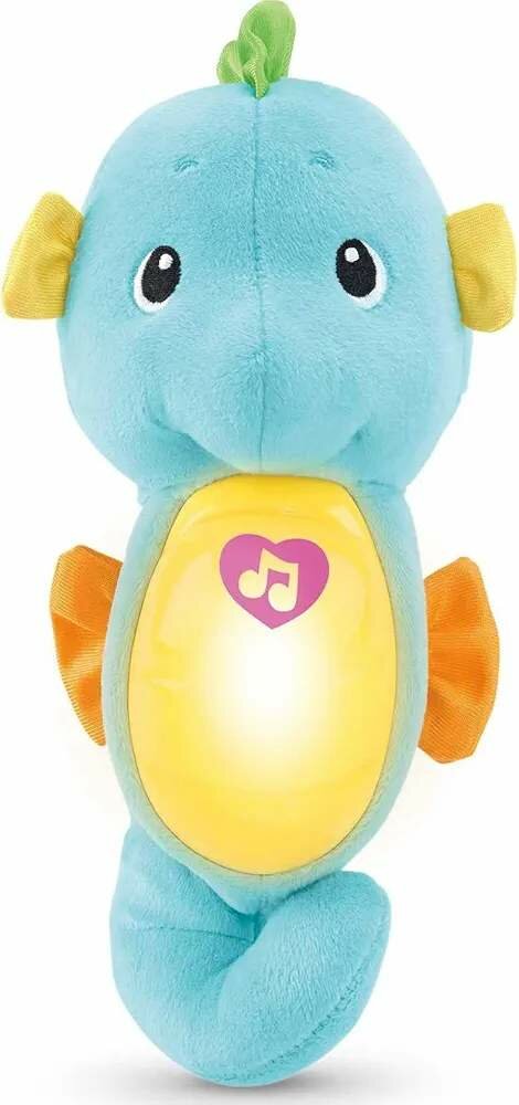 Peluche hippocampe musical 8 berceuses et melodies