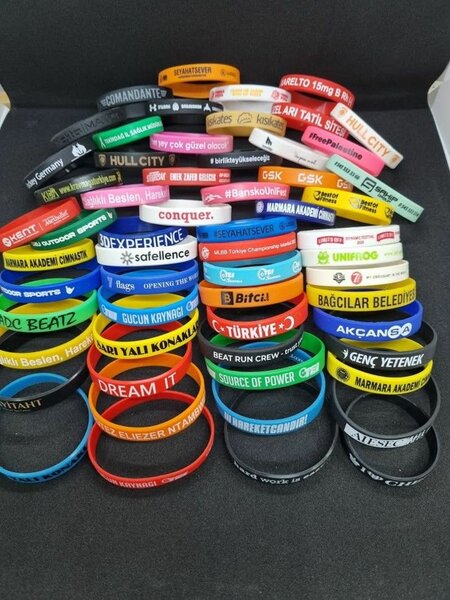 Bracelets en silicone personnalisés